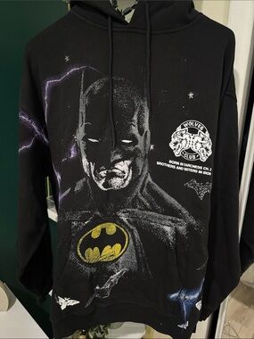 Darc Sport Batman Born in Darkness Black Men’s Hoodie